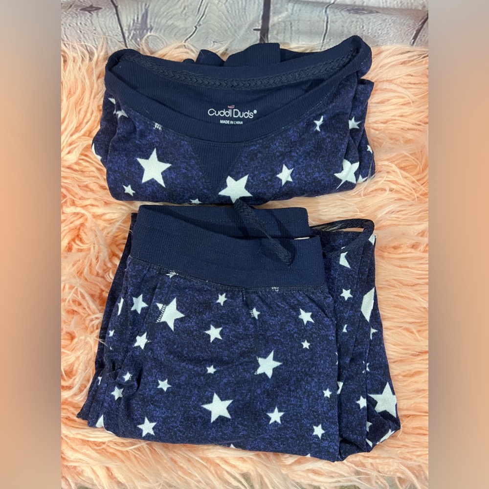 Cuddl Duds Star Pajama Set
